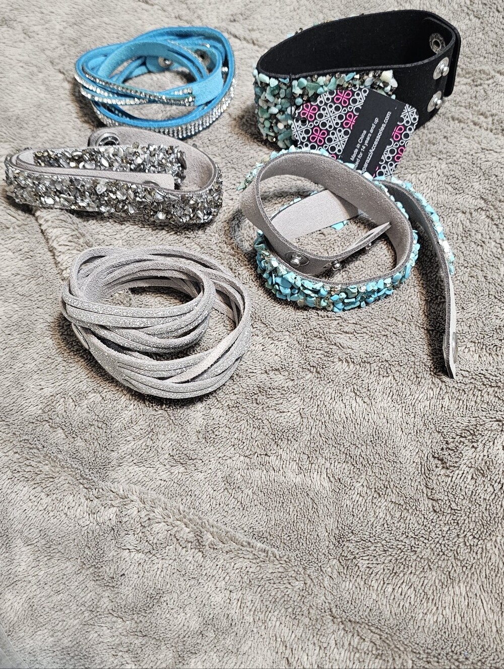 Turquoise Beaded Wrap Bracelet - Women Accessories